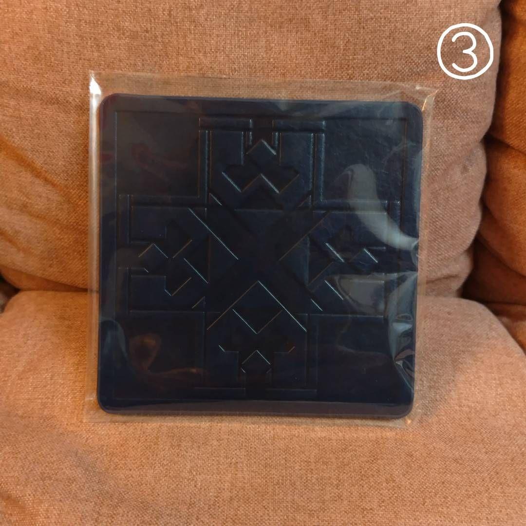 レア 新品・非売品 帝国ホテル グラス 2024 市松模様 コースター化粧ポーチ