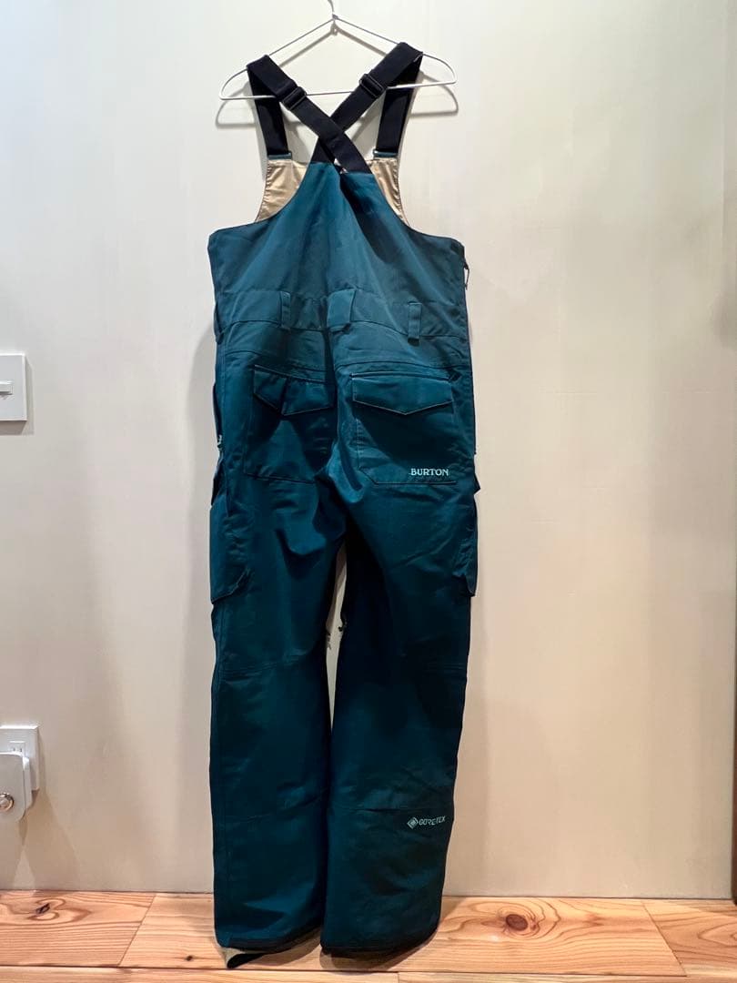 [ak] スノーボードウェア ＋バートン　ゴアテックス　ビブパンツ　上下セット