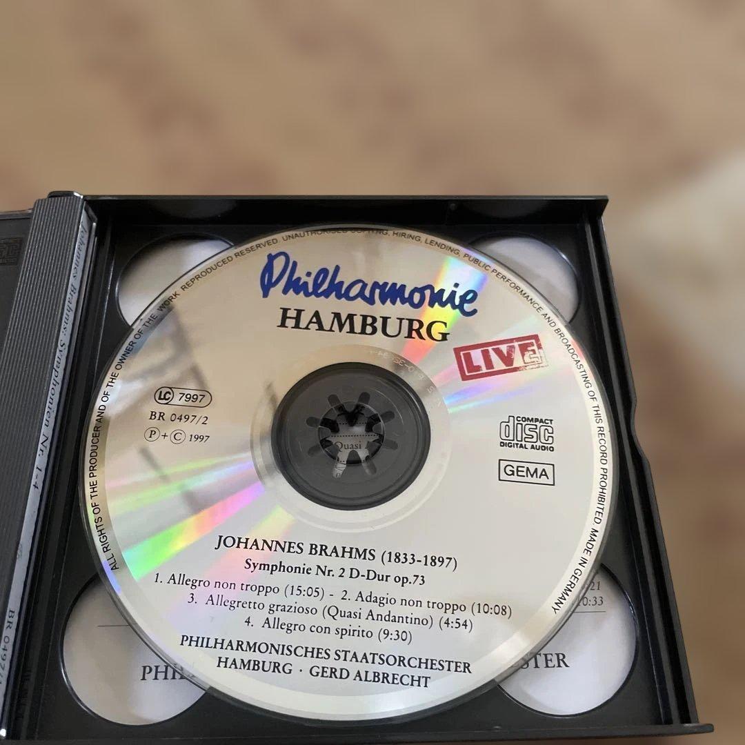 クラシック Johannes Brahms: Symphonien Nr. 1-4