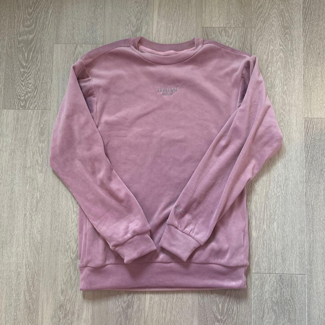 《訳あり》美品/ BAKUNE/ ユニセックス ベロア 上下セットM