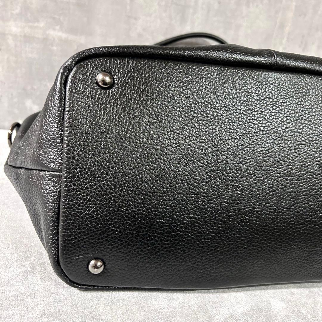 美品ear PAPILLONNERイアパピヨネ本革レザーフラップ2WAYバッグS