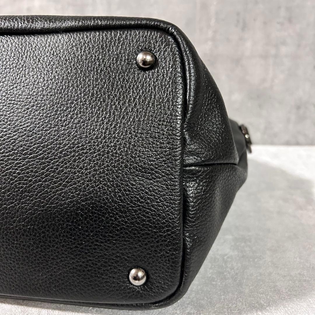 美品ear PAPILLONNERイアパピヨネ本革レザーフラップ2WAYバッグS