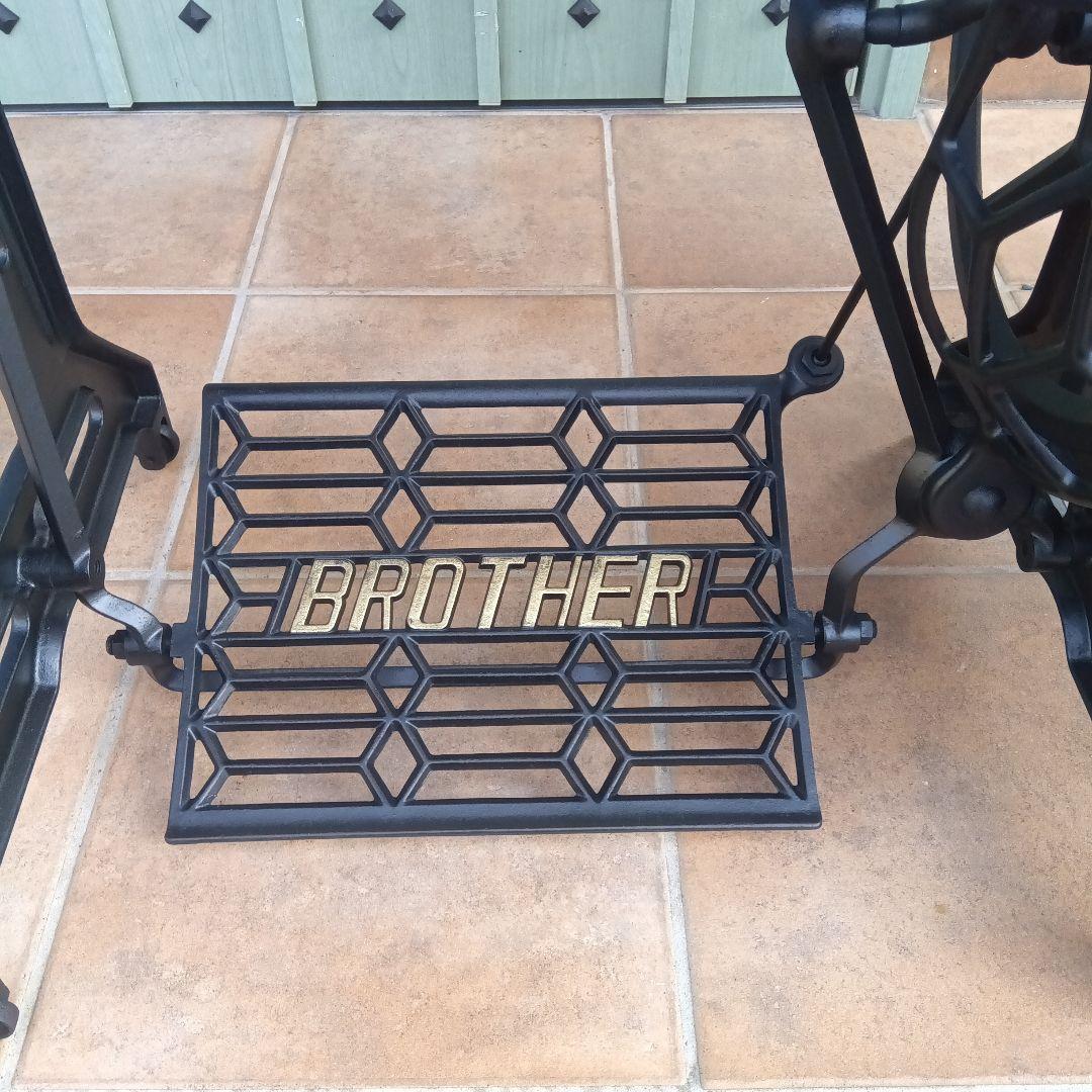 アンティークミシンテーブル　ブラザー　BROTHER
