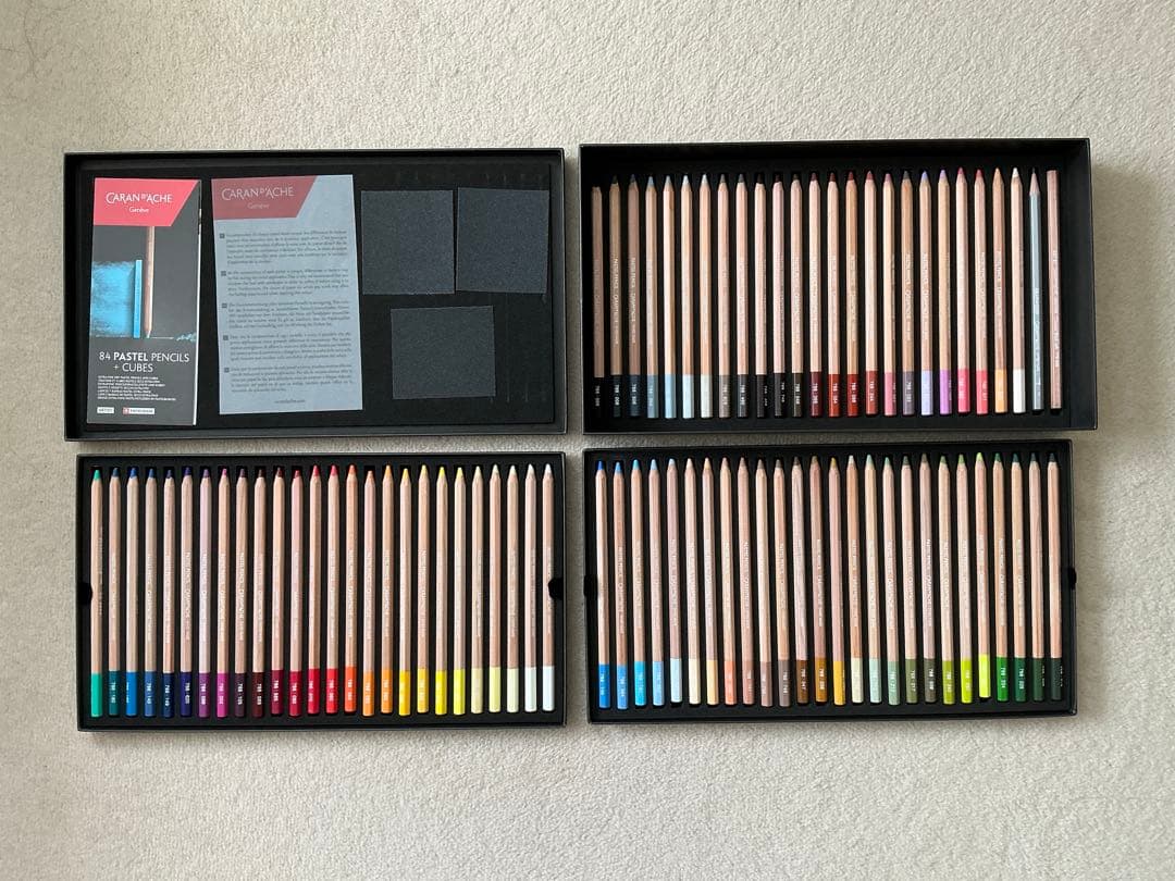カランダッシュ　パステルペンシル　76色セット