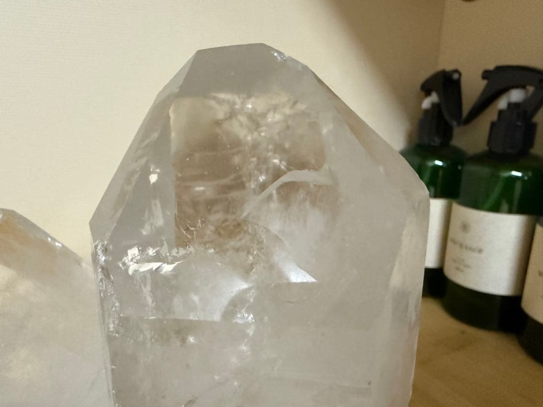 水晶　クラスター　2464g