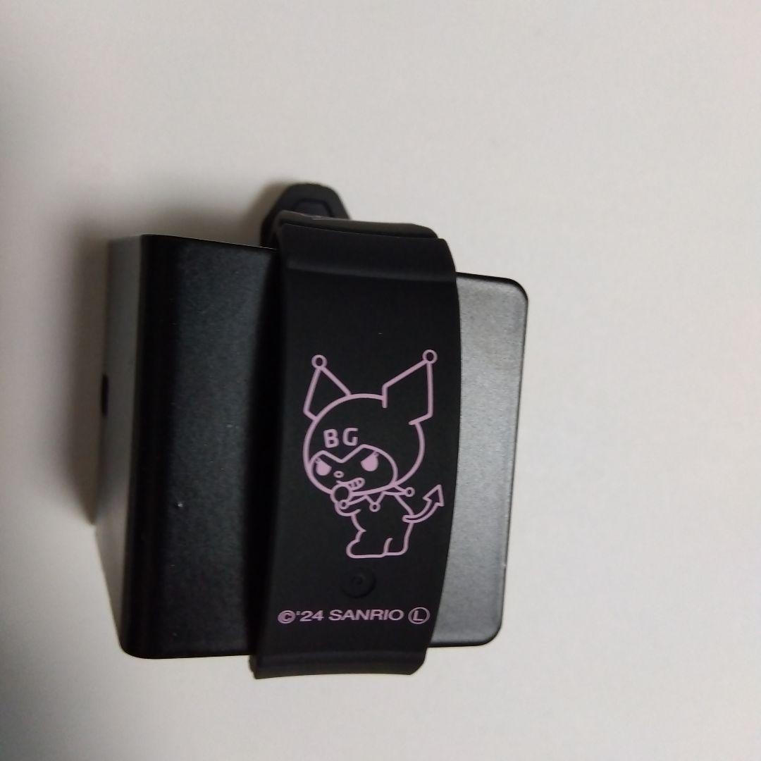 BABY-G デジタル腕時計 ブラック/ピンク サンリオ　クロミ