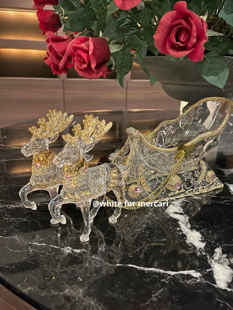 アメリカ 夜空を駆けるきらきらトナカイさんプレゼント♡