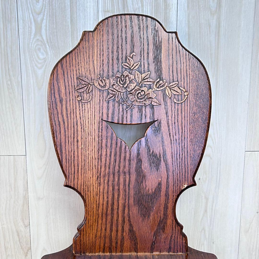 【三越家具 】ブルージュ カントリースタイル ダイニングチェア　アンティーク