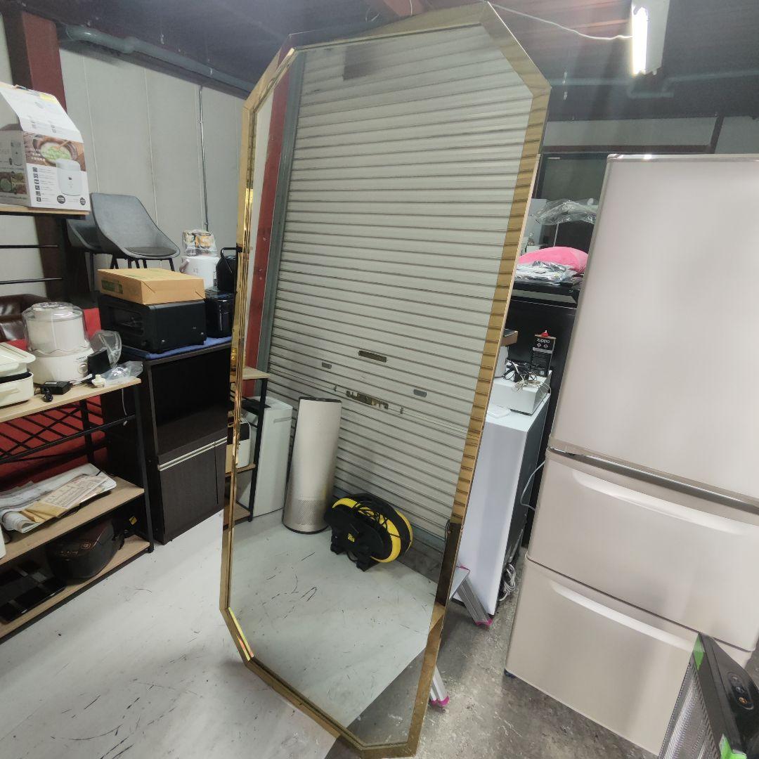 大阪市内限定配送 送料無料 海外製品 大型ミラー 2枚セット エレガントデザイン