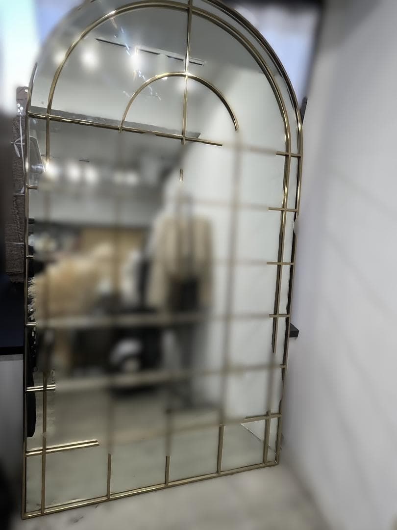 大阪市内限定配送 送料無料 海外製品 大型ミラー 2枚セット エレガントデザイン