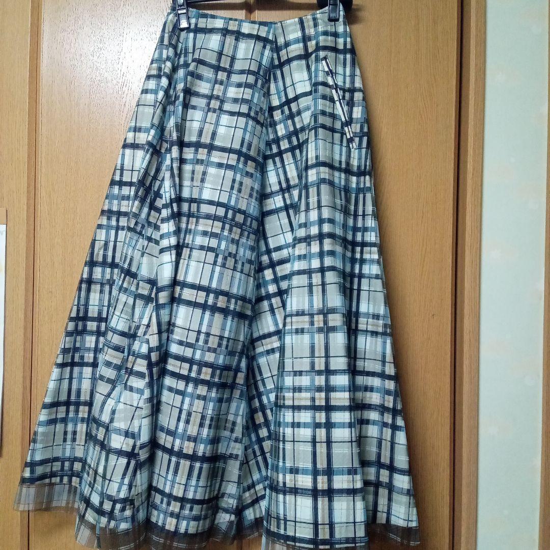 telma フレアスカート　チュールスカート　34