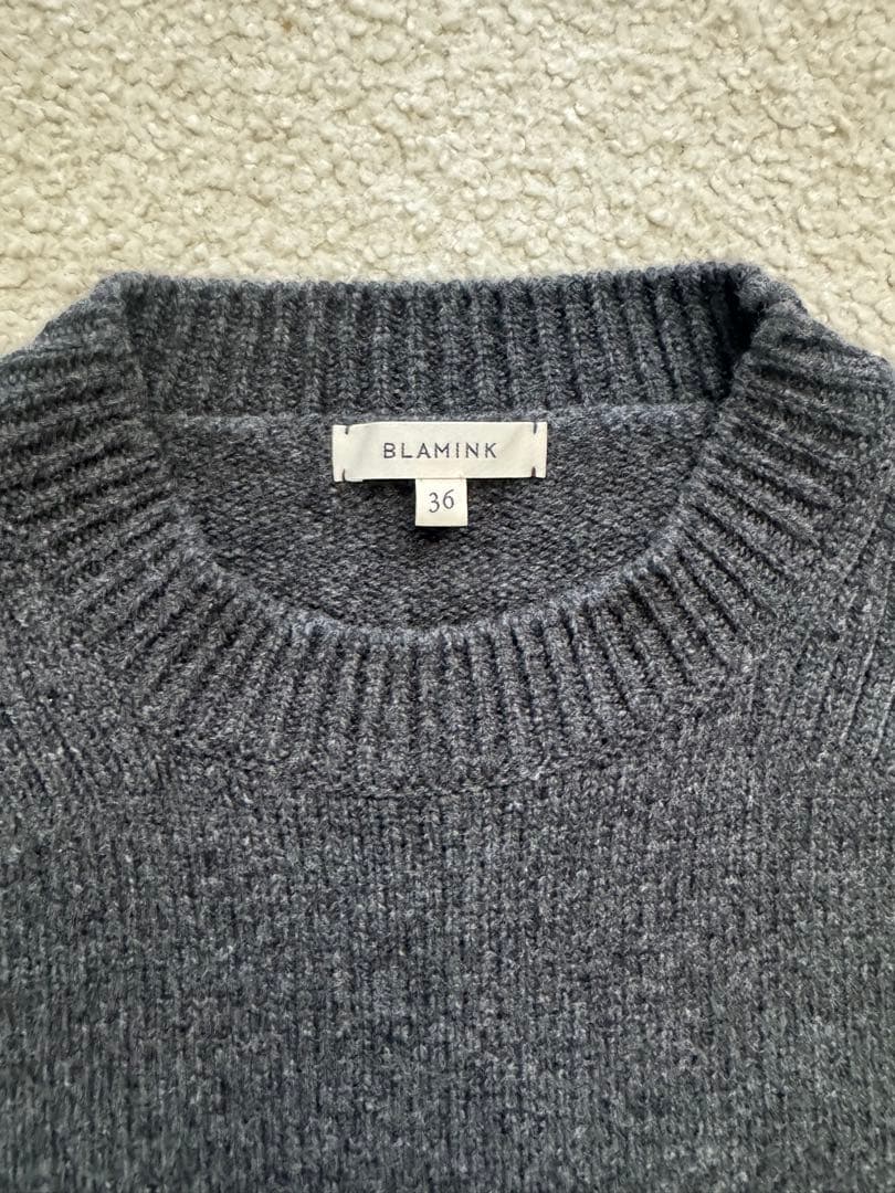 未使用　今季BLAMINKブラミンク　ニット