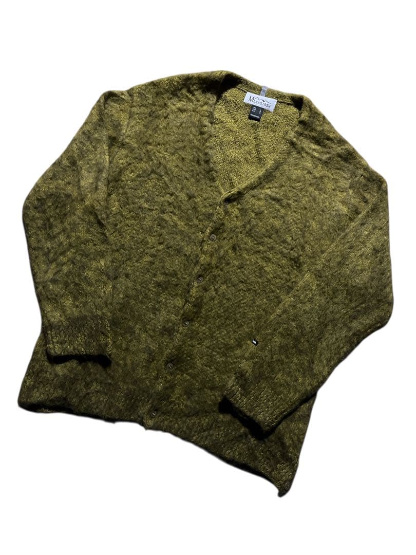 MANASTASH マナスタッシュ アバディーン カーディガン モヘア L