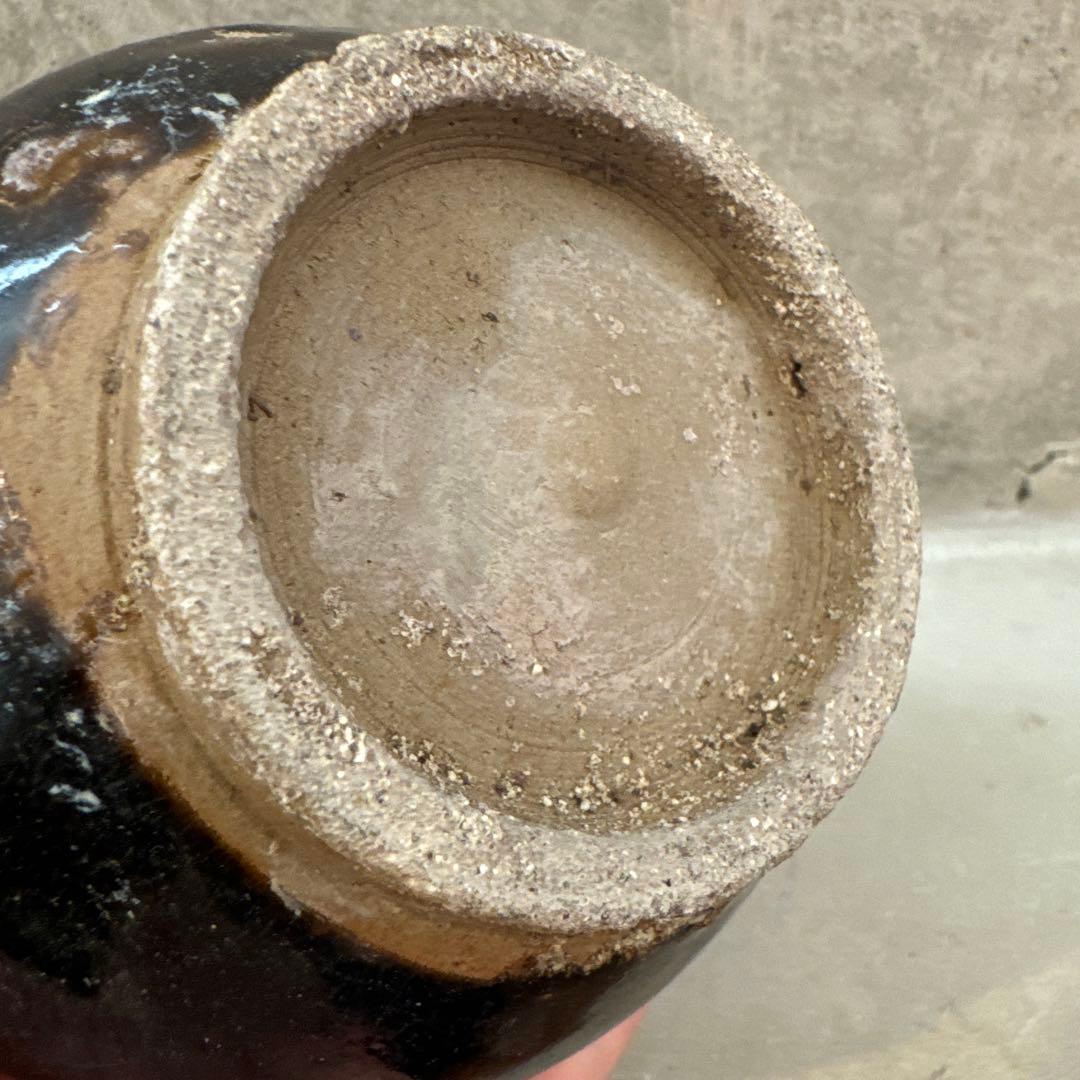 19世紀.壺屋焼.髪油壺