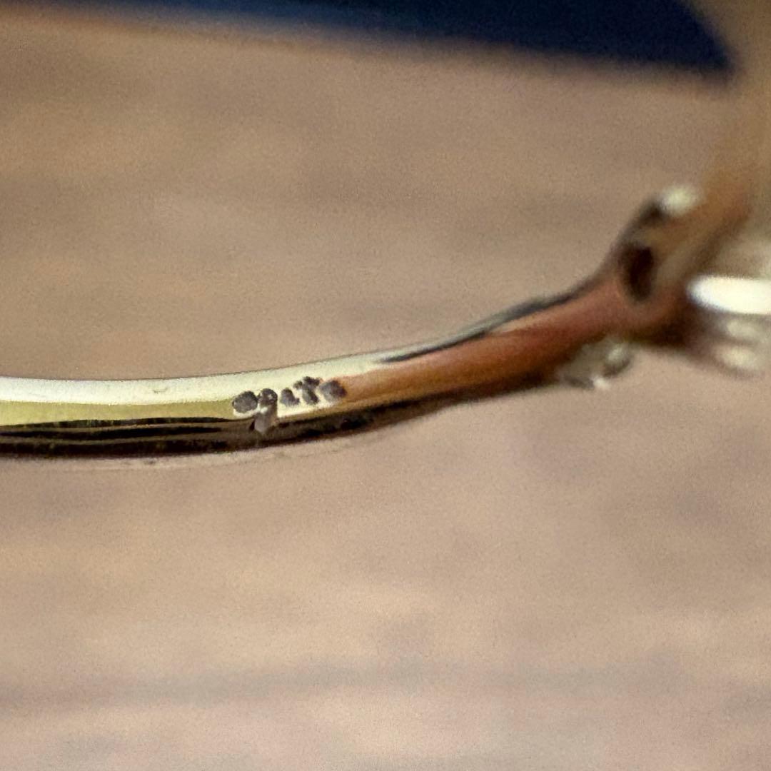 agete アガット　ダイヤモンド 7号 ミルウチ K10 ゴールド　リング