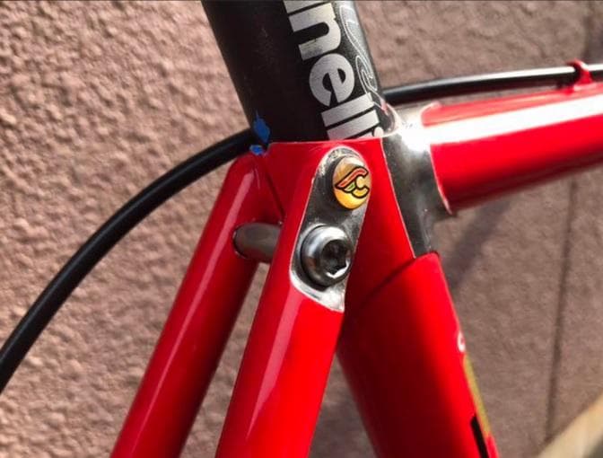 チネリスーパーコルサ用チタンシートピン