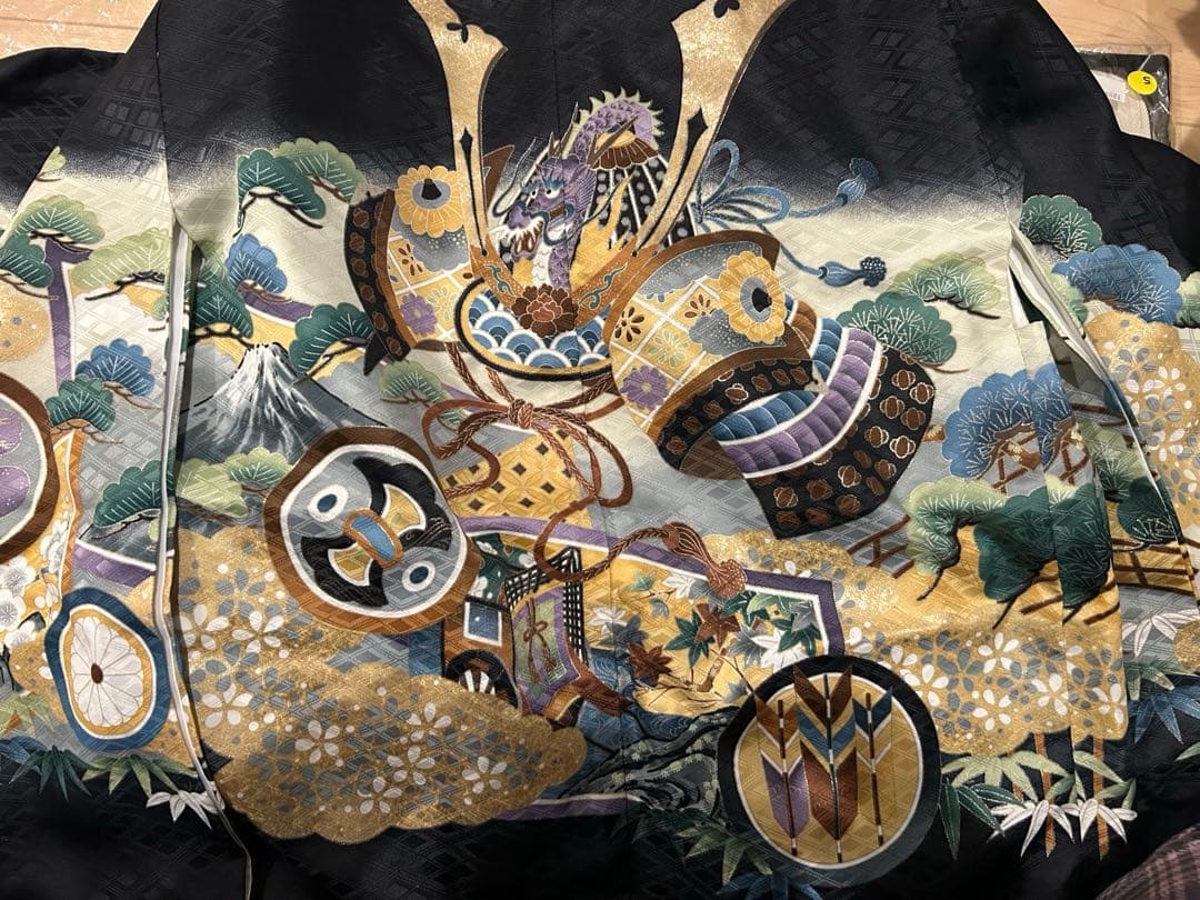 [即日発送します]七五三 男の子 5歳 着物和装セット