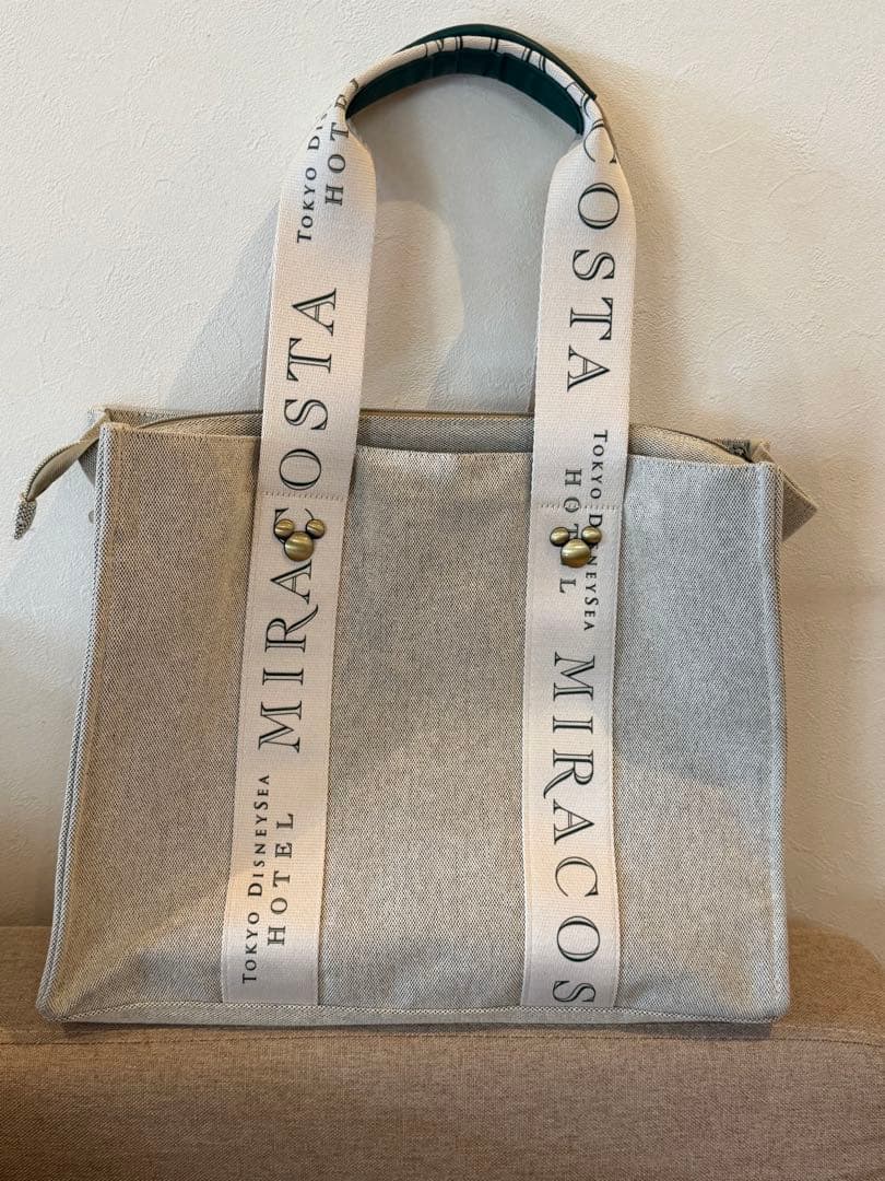 USED★ディズニー ホテルミラコスタ宿泊者限定トートバッグ3点セット