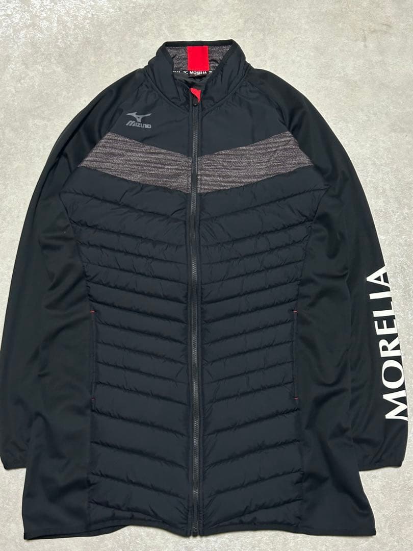 未使用 MIZUNO モレリア テックフィルコート 中綿ジャケット 黒 2XL
