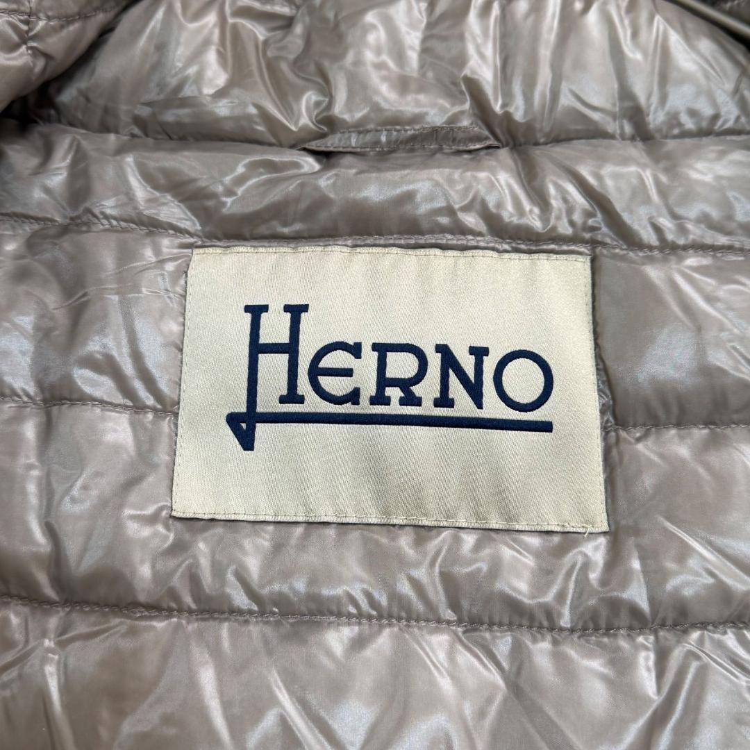 16985✨ヘルノ ニットダウンジャケット ケーブル ショートスリーブ ウール