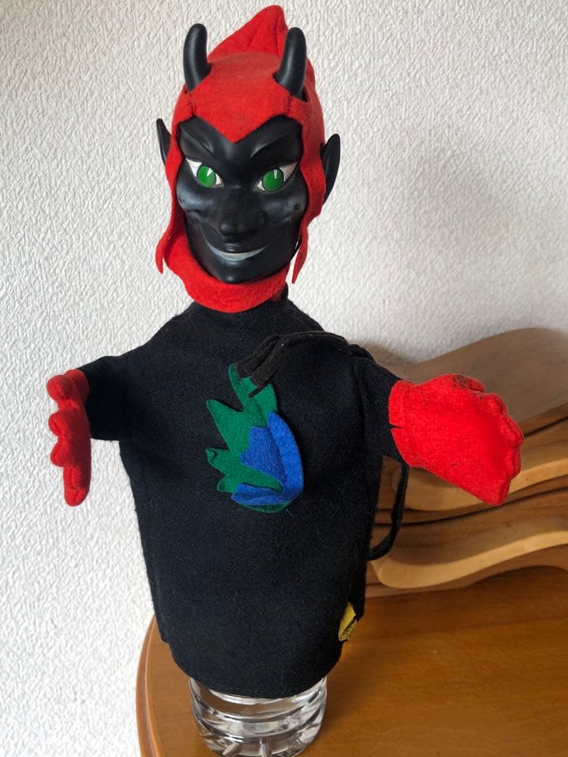 ビンテージ　デビル 悪魔　シュタイフ　パペット　手踊り人形　アンティーク　レトロ