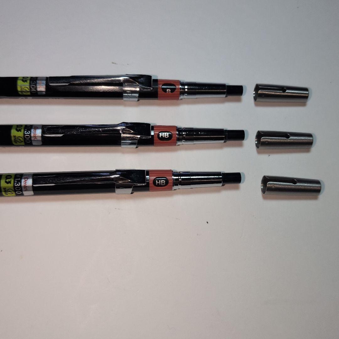 ぺんてる PMGメカニカグラフ　製図 廃盤シャーペンシャープペンシル 3本