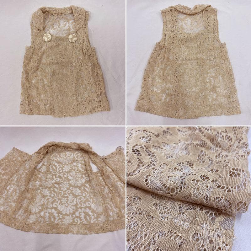 ◎509ag6着物のみ◎七五三 三歳 女の子 アンティーク着物&被布 レトロ