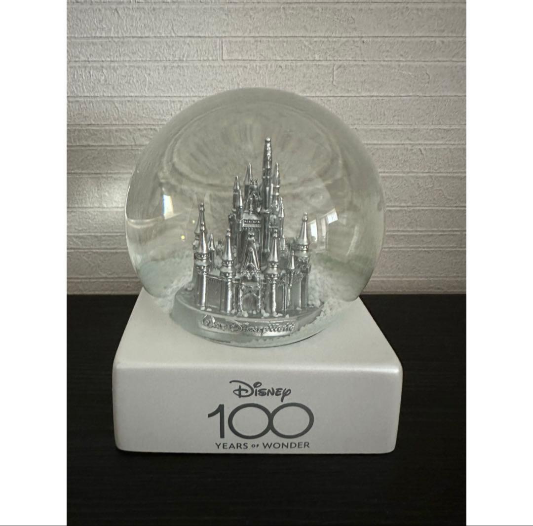 ディズニー 100周年記念 シンデレラ城 スノードーム