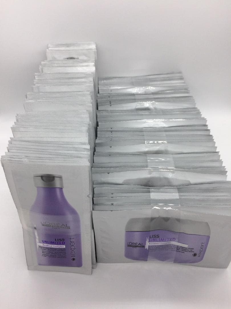 【ロレアル】リスアンリミテッド　シャンプー10ml×60・マスク15g×60