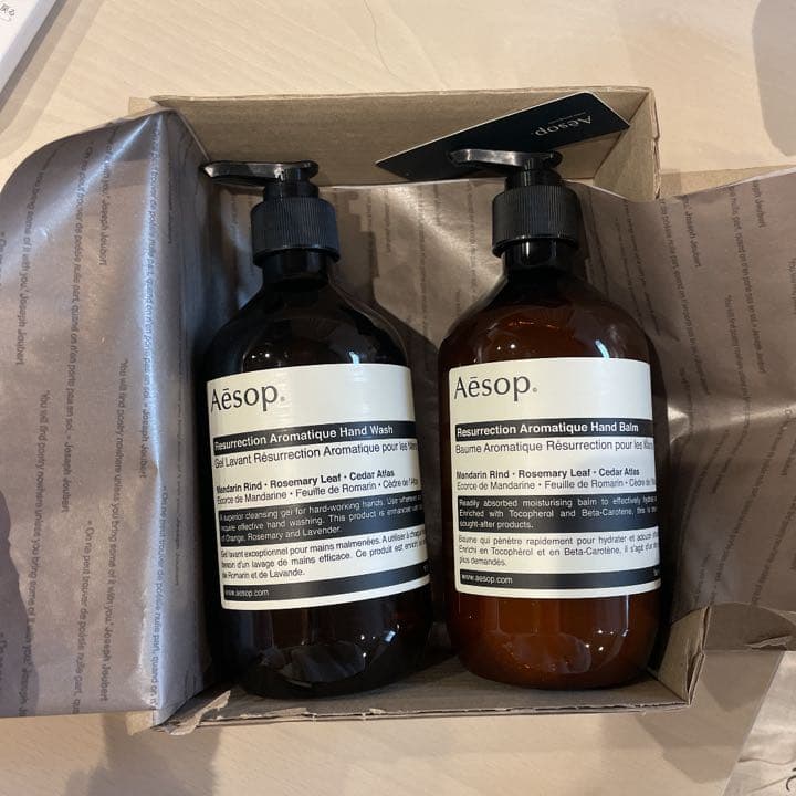 新品未使用Aesop ハンドウォッシュ 500ml&ハンドバーム500mlセット