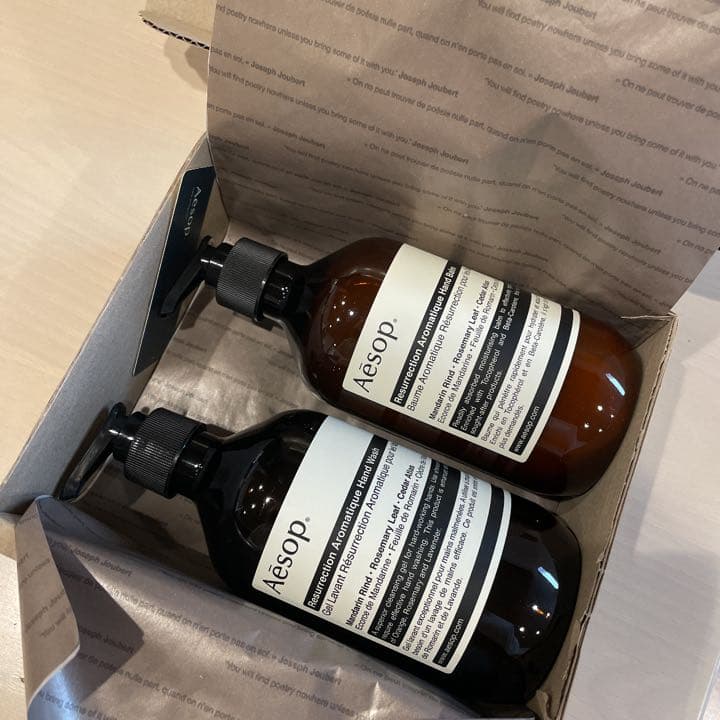 新品未使用Aesop ハンドウォッシュ 500ml&ハンドバーム500mlセット