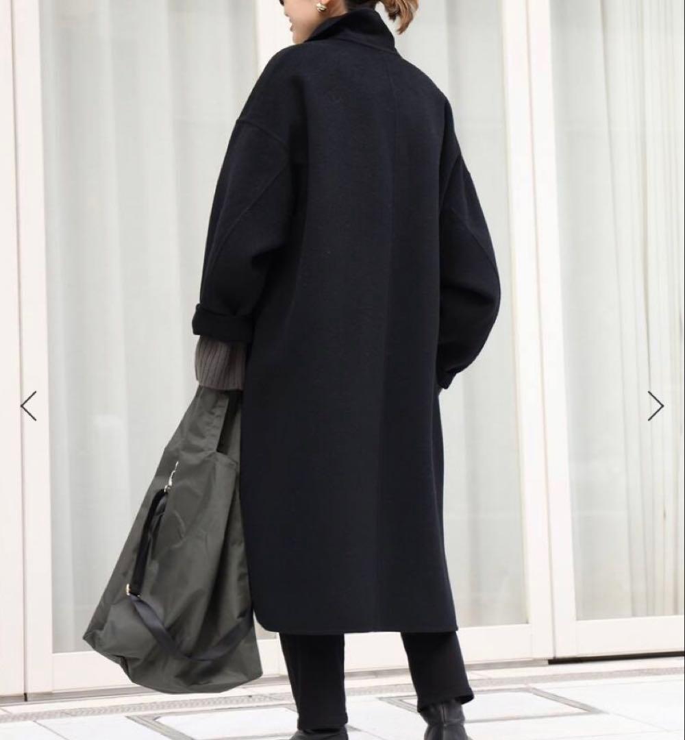 【Deuxieme Classe】ウールアンゴラリバーコート
