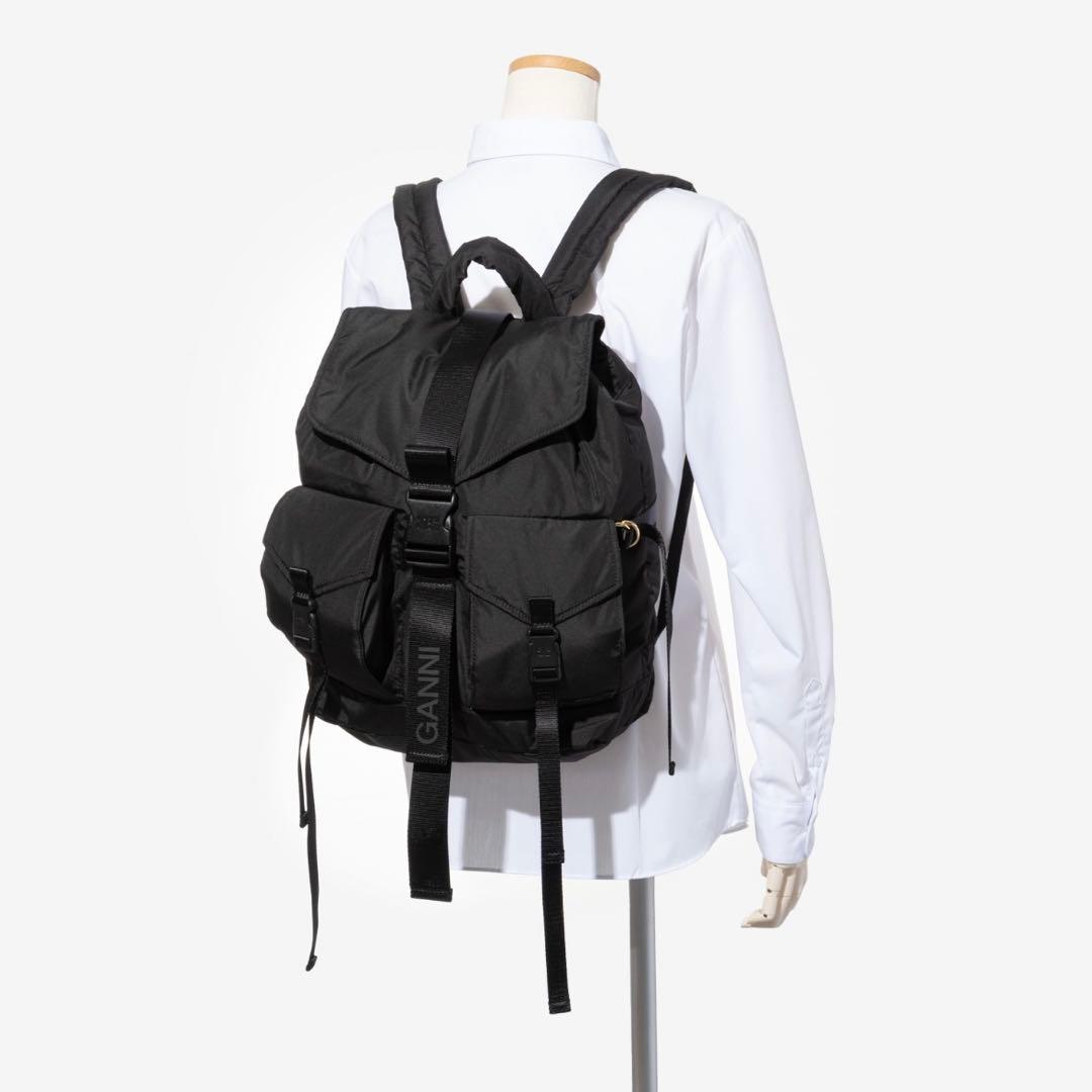 【新品未使用】GANNI/ガニー Recycled Tech Backpack