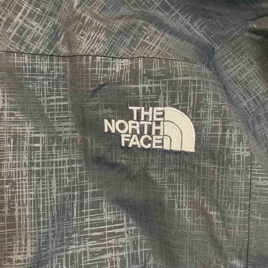 ノースフェイス ハイベント マウンテンパーカー 刺繍ロゴ y2k テック 古着