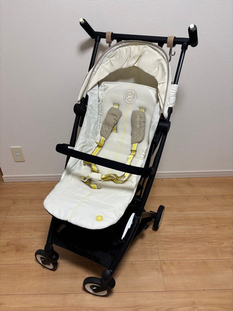 サイベックス　リベル　ベビーカー　シーシェルベージュ　バンパーバー＆おまけ付き