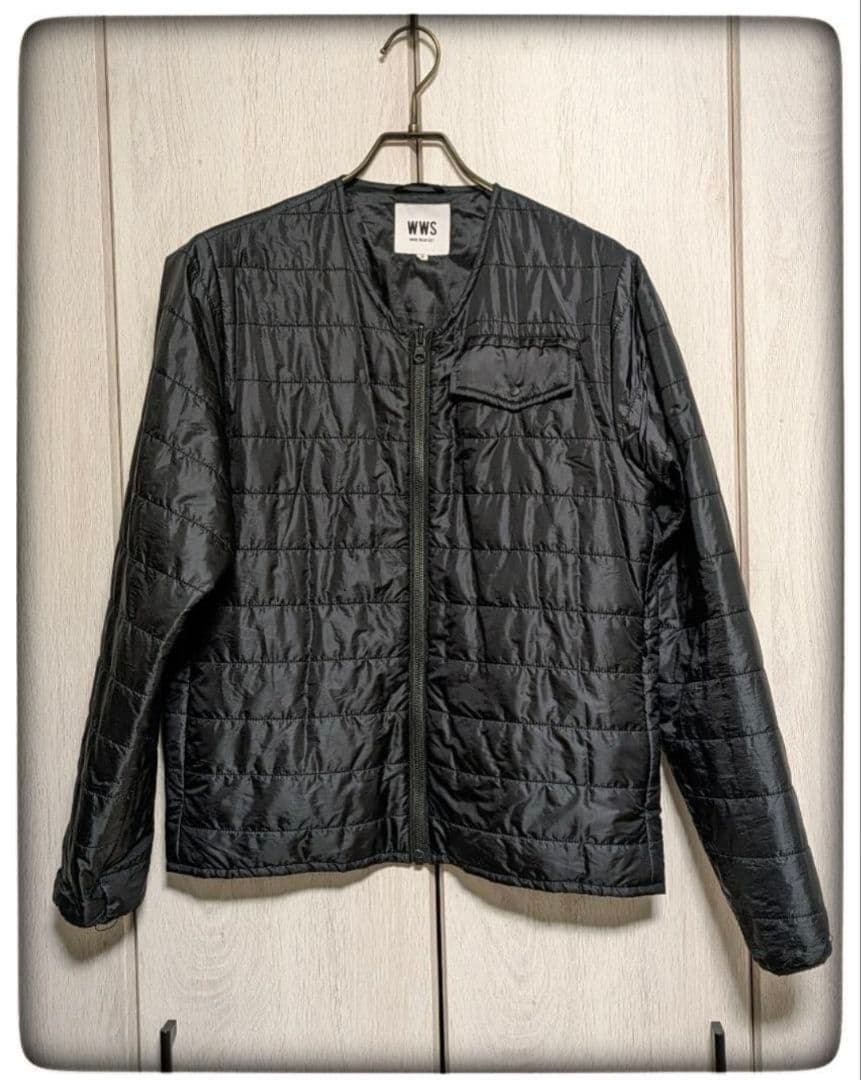 【WWS】洗える3WAYステンカラーコート ・ライナー付き（ダークネイビー） S