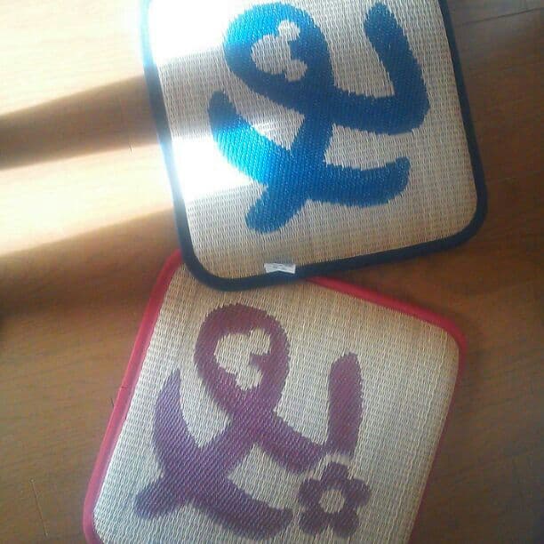 ミッキーミニーのざぶとん