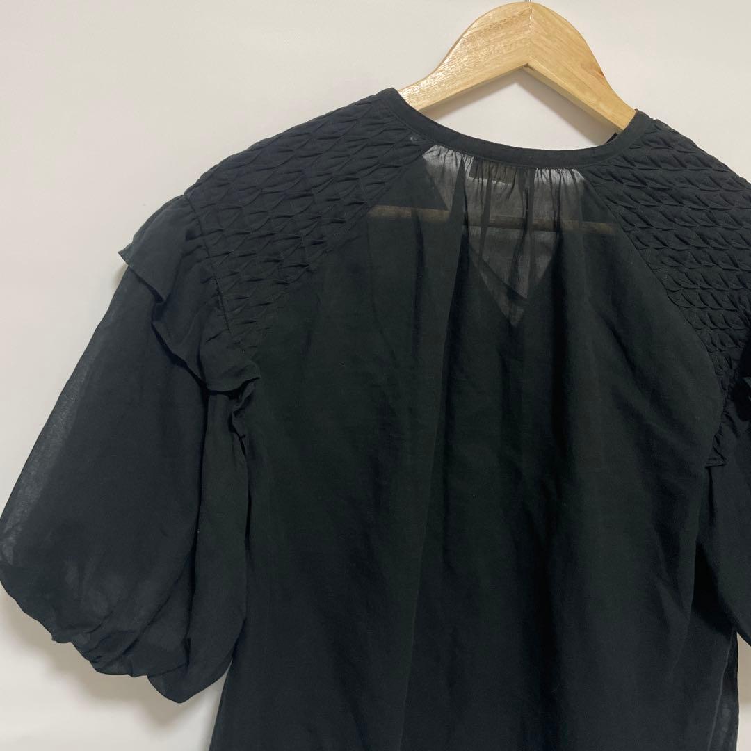 コットンクレープ パフスリーブブラウス Ballsey トゥモローランドトップス