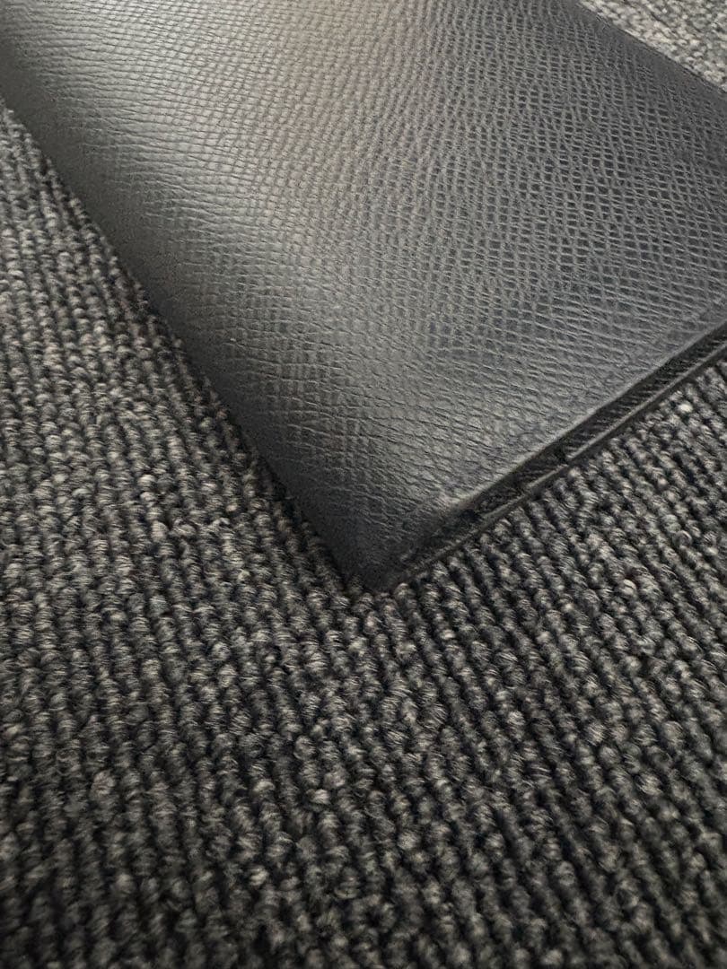 LOUIS VUITTON ブラック 長財布　ポルトフォイユ・ブラザ