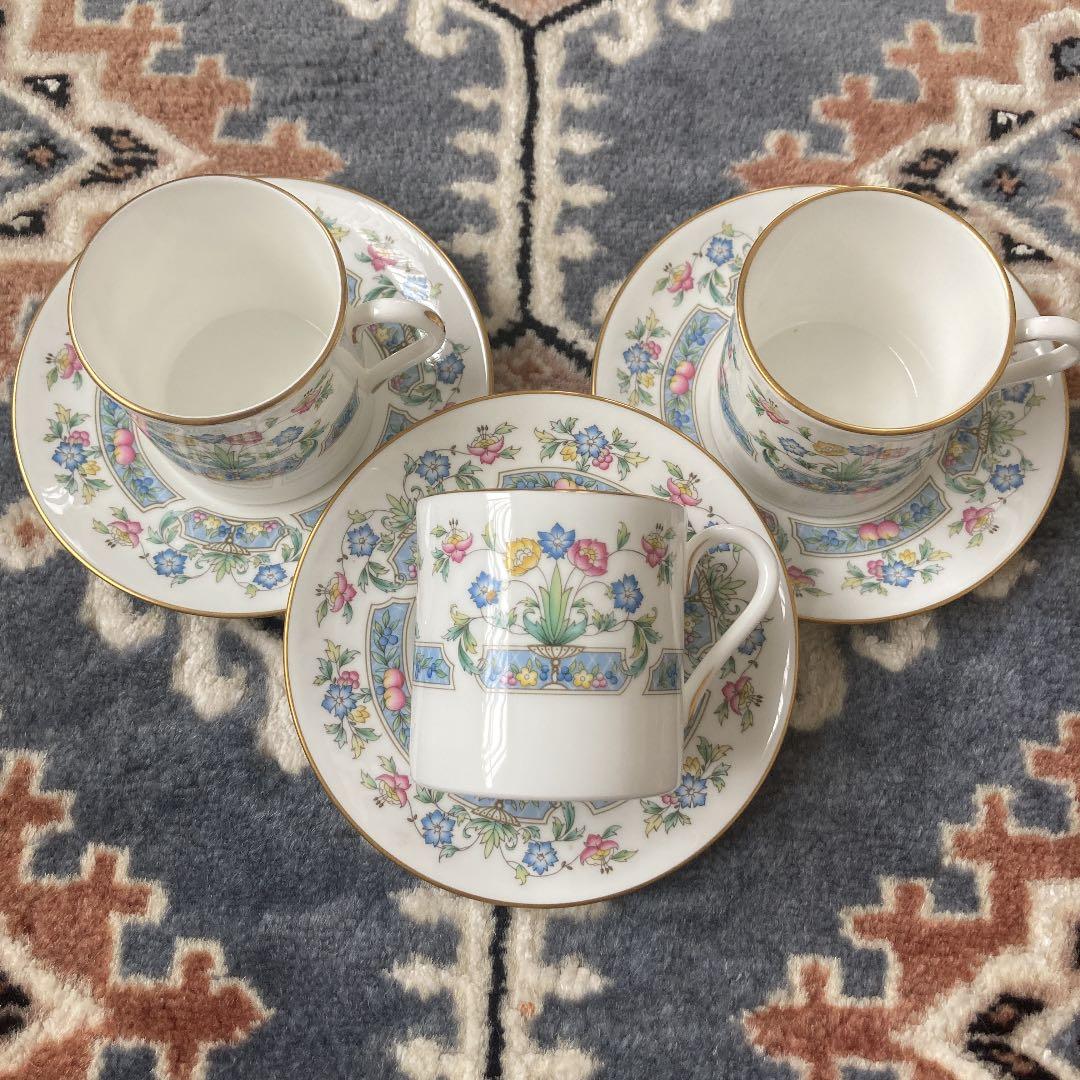 ロイヤル・ウースター　メイフィールド　デミタス　MAYFIELD 6セット 未使