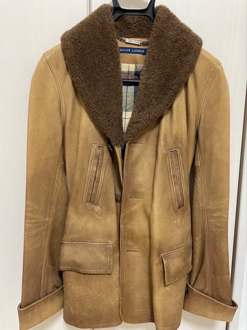 Ralph Lauren ラルフローレン　皮　レザー　ジャケット