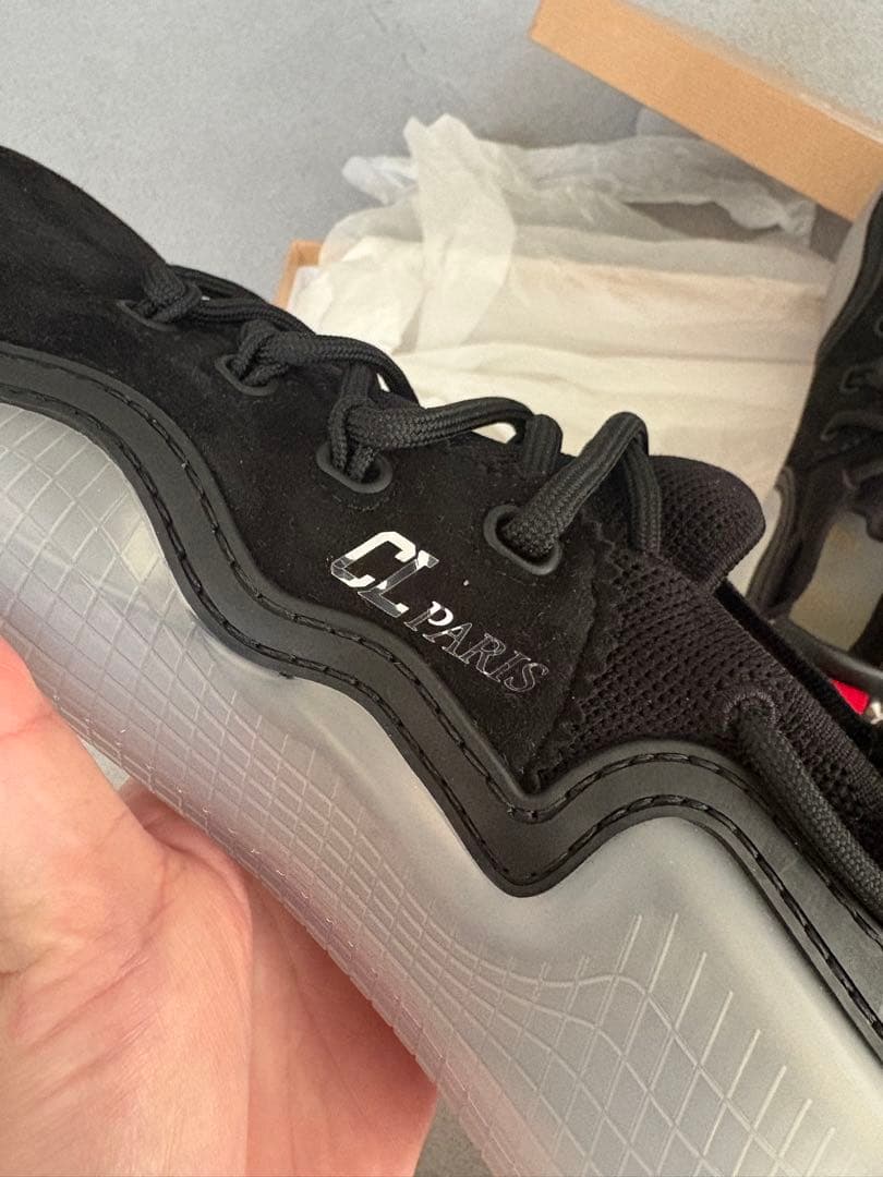 本日1/23のみお値下げ！クリスチャンルブタン スニーカー　36.5