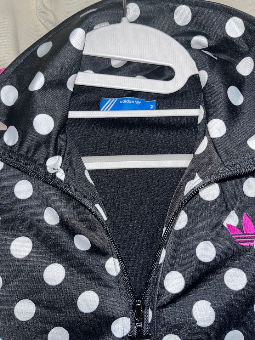 adidas Originals×RODEO CROWNS 水玉トラックジャージ