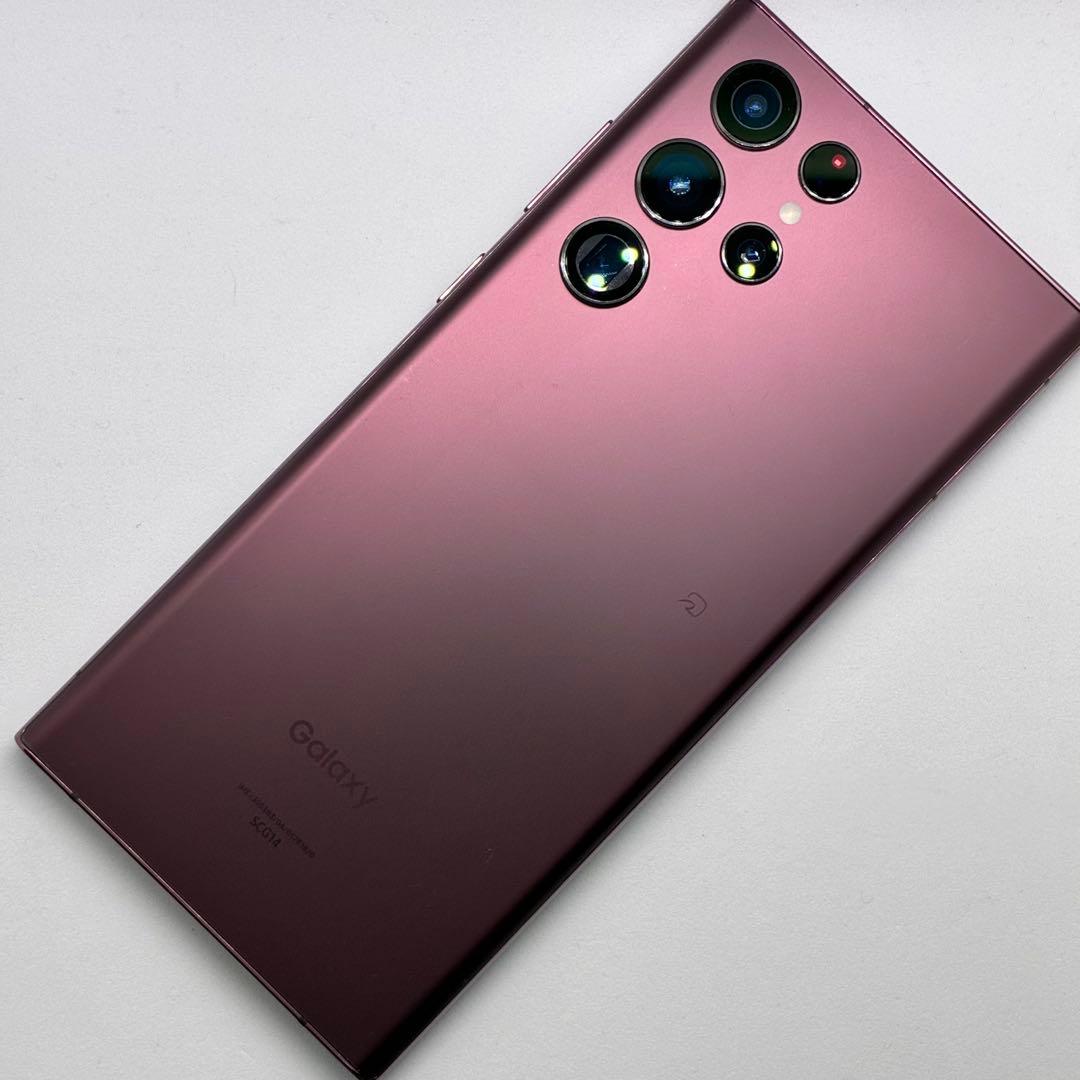U*y様 48785 Galaxy S22 Ultra バーガンディ