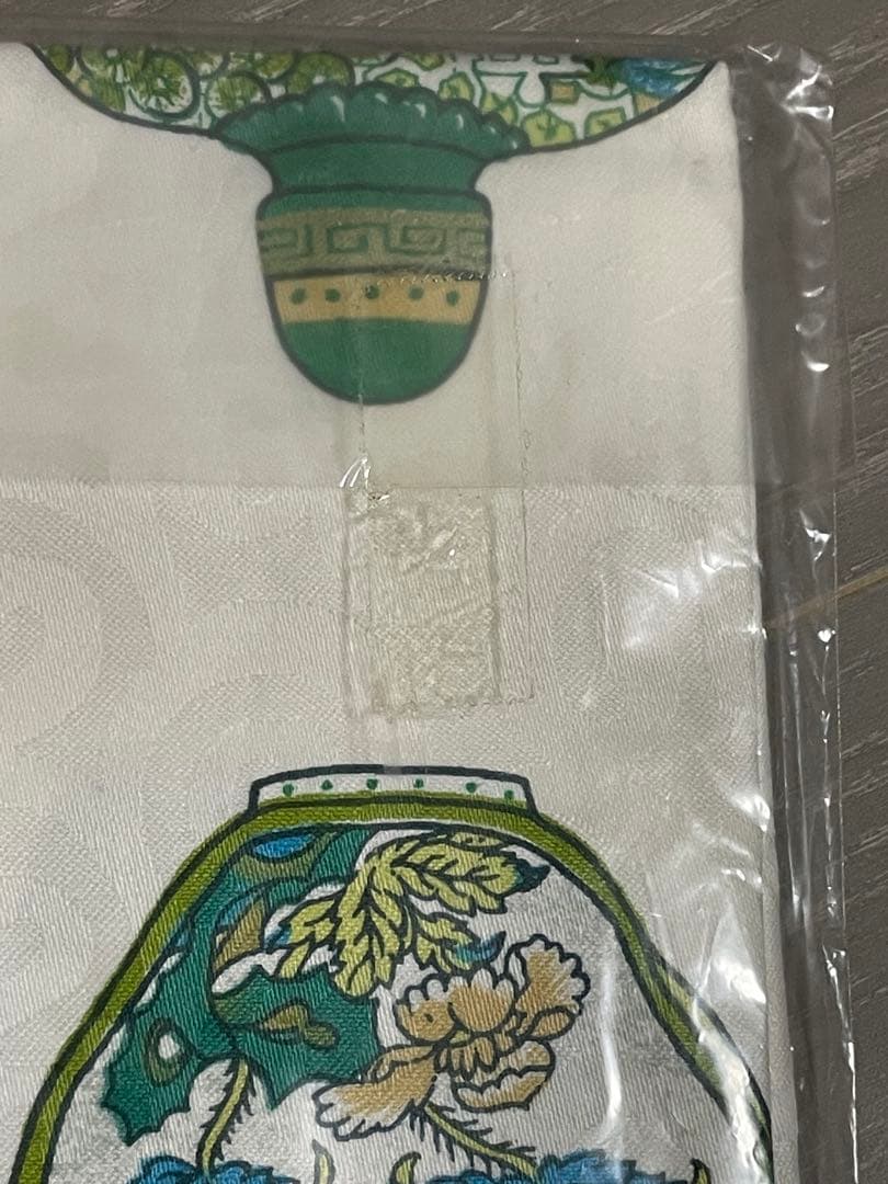 チャイナシーズ　China Seas エプロン　瓶　ボトル　白緑　鼻煙壷　レア