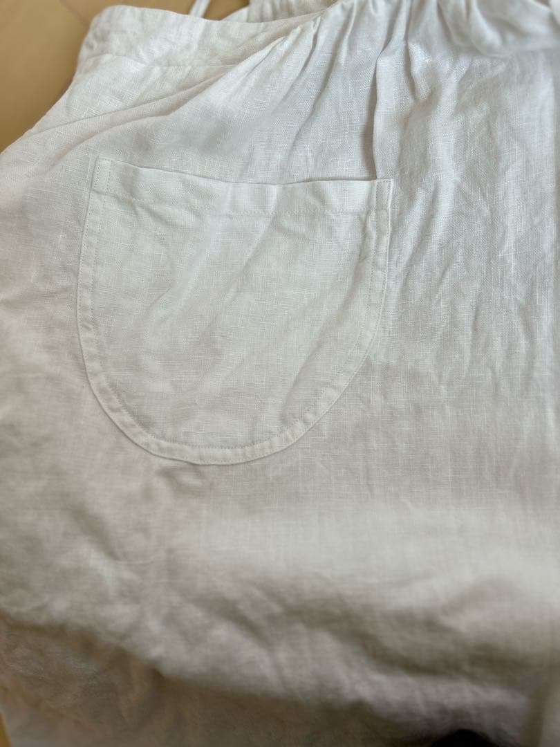 conocone ホワイト吊りズボン