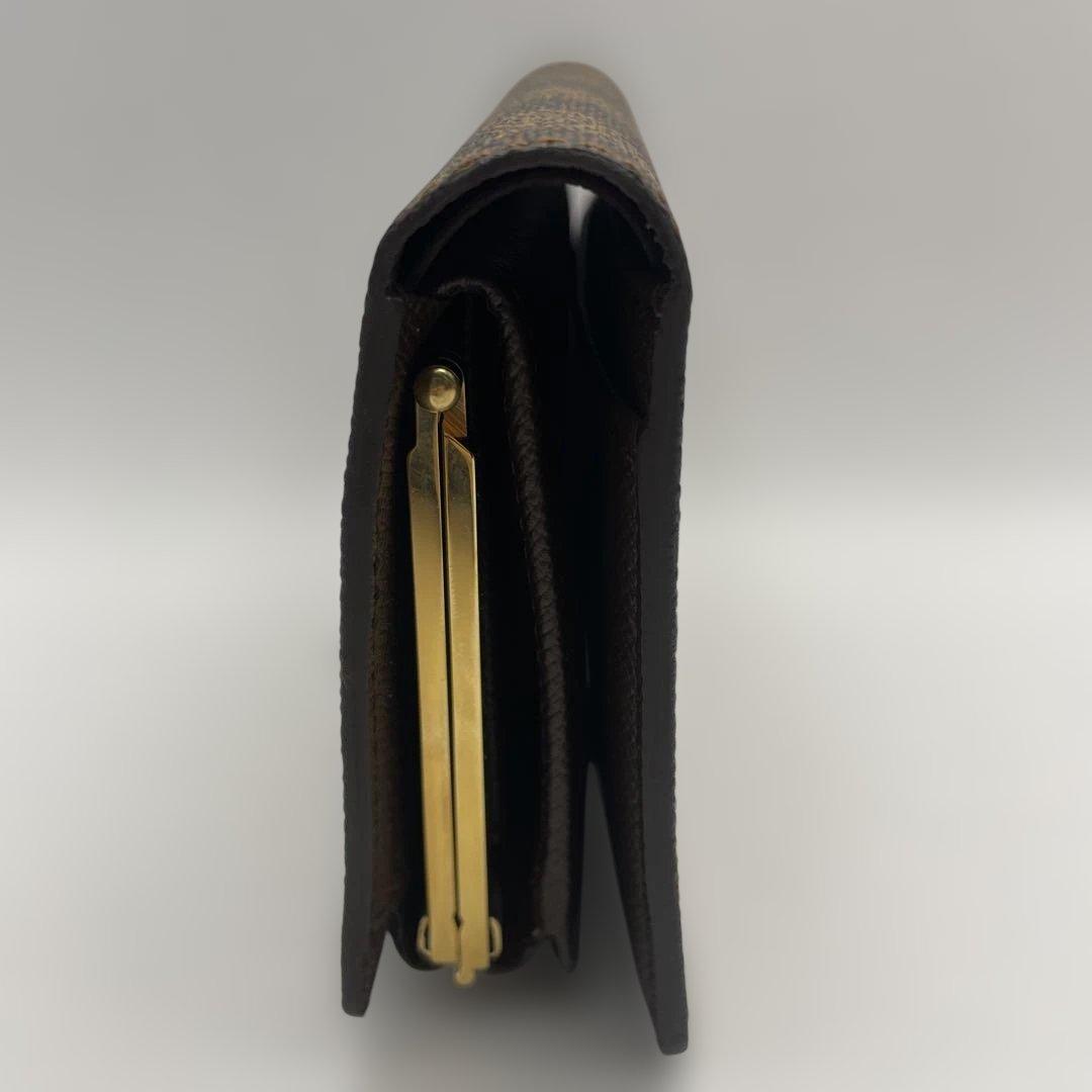 新品未使用　ルイヴィトン　ダミエ　エベヌ　ポルトフォイユヴィエノワ　折財布