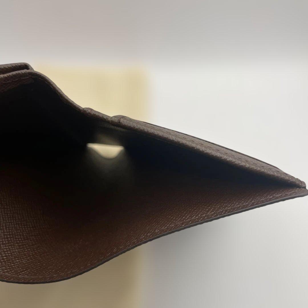 新品未使用　ルイヴィトン　ダミエ　エベヌ　ポルトフォイユヴィエノワ　折財布