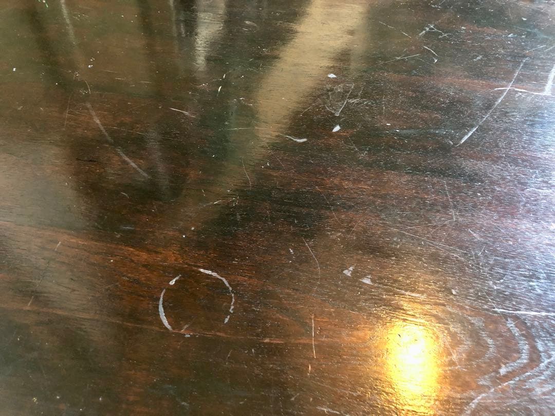 丸ちゃぶ台 直径102cm 座卓 丸テーブル 時代物 古民家 古道具