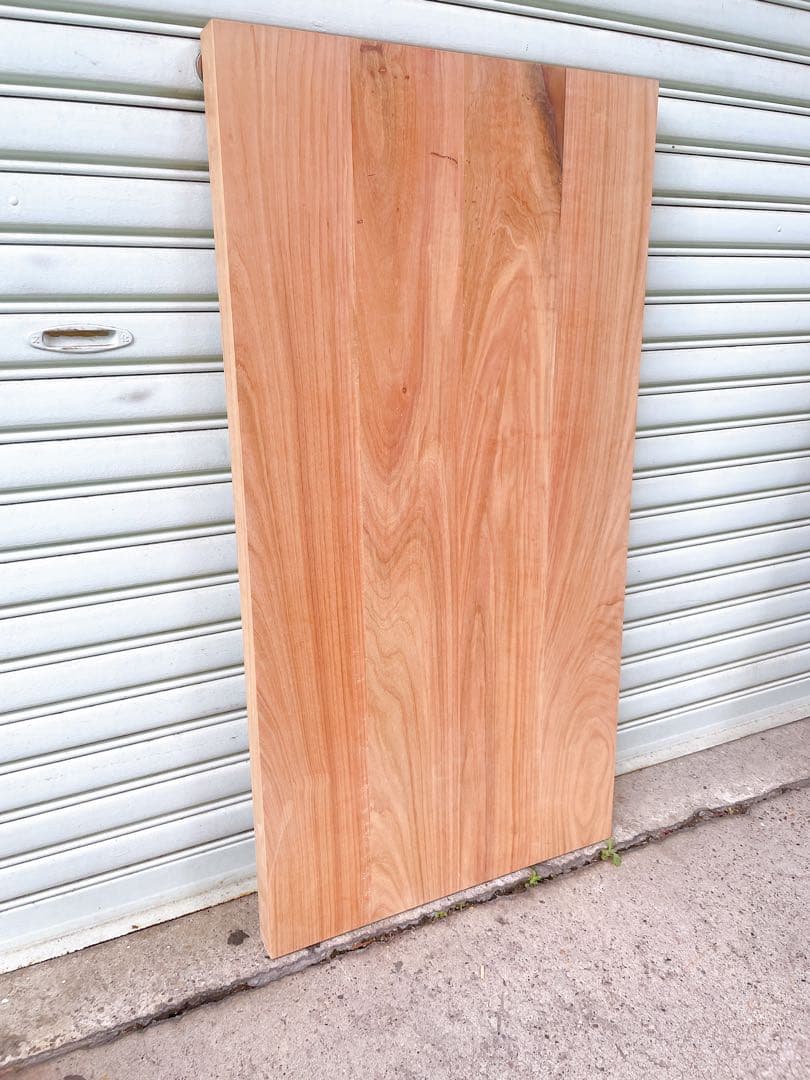 天然　桜　接ぎ合わせ　デスク　机　DIY材　木材　天板　無垢材　ローテーブル